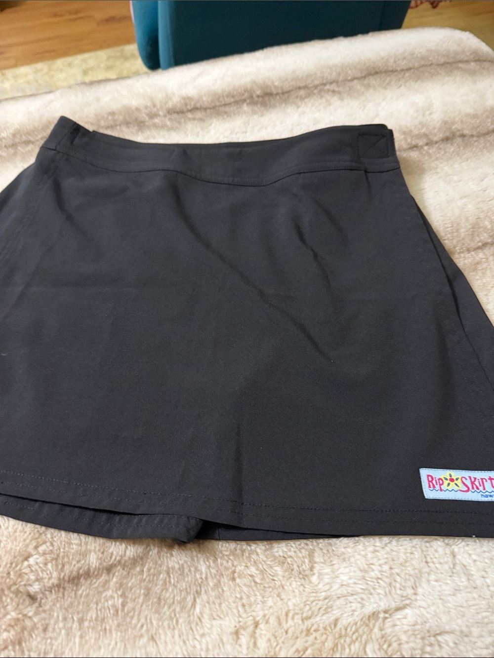 Ripskirt Hawaii Black Athletic Skort
